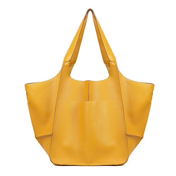 Ruth - Timeless Allure Leather Tote Bag - Maison Léa &amp; Lou