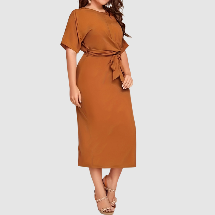 Margaux Lane | Timeless Midi Dress - Maison Léa &amp; Lou