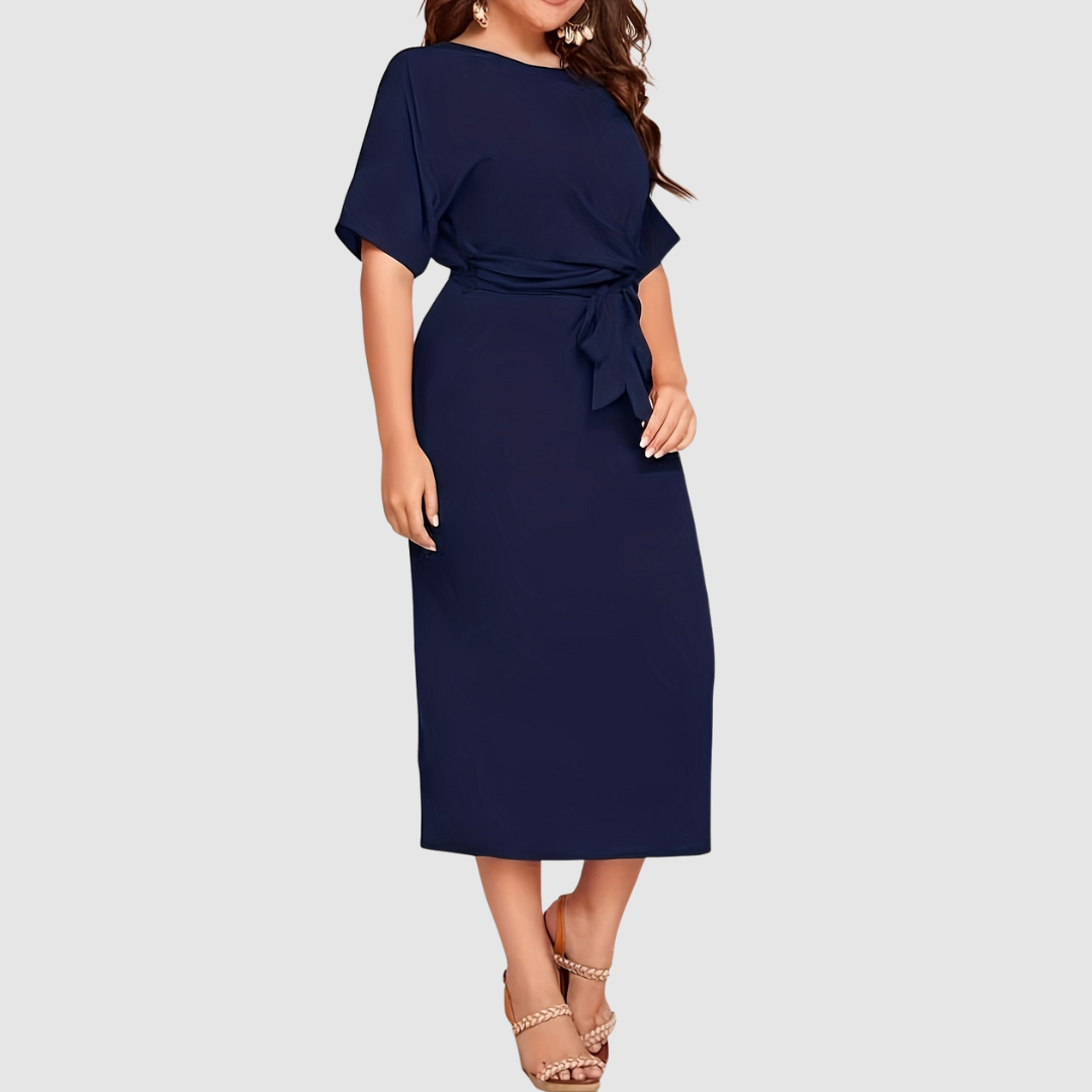 Margaux Lane | Timeless Midi Dress - Maison Léa & Lou