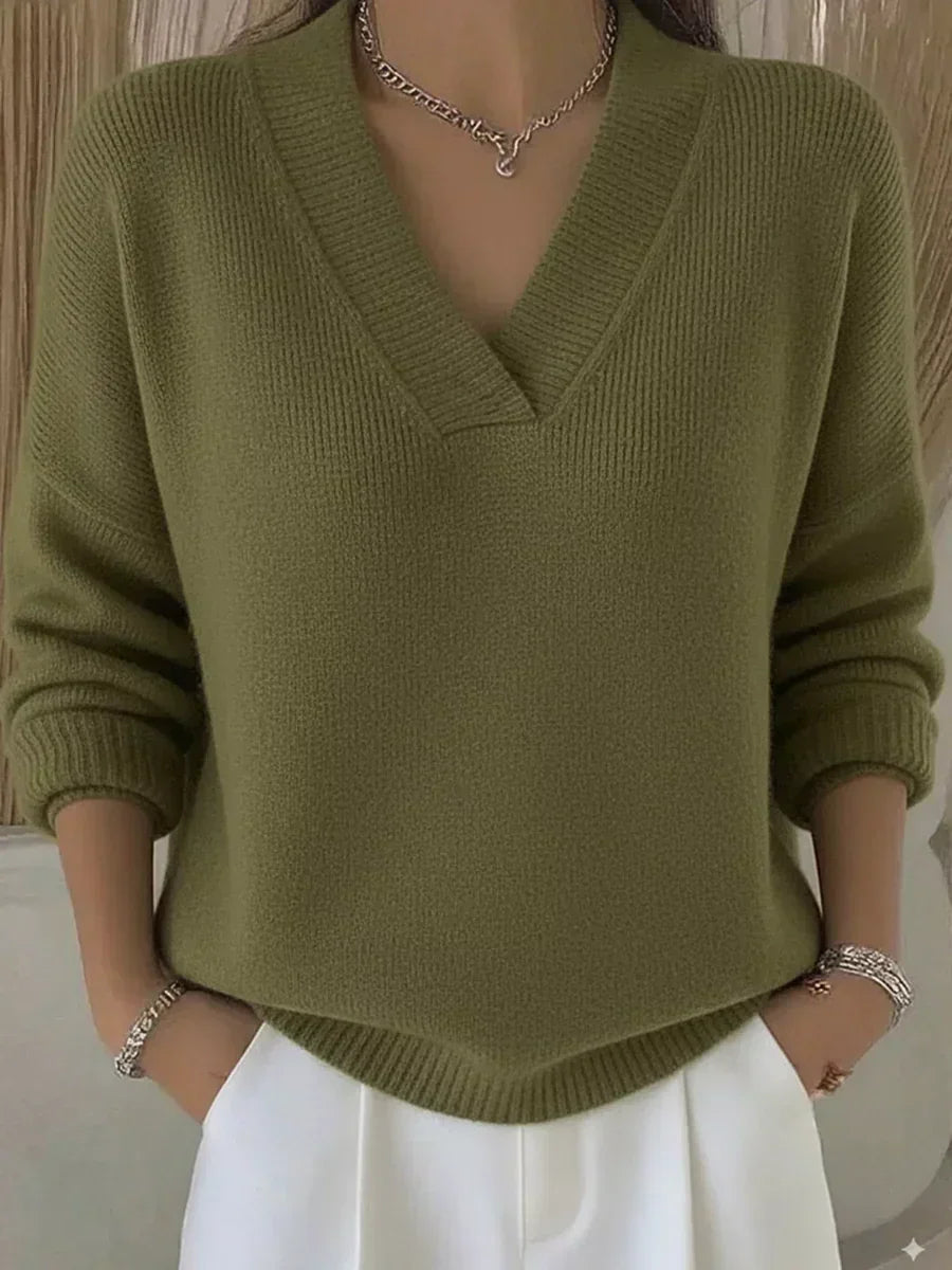 Alex | V-Neck Blouse