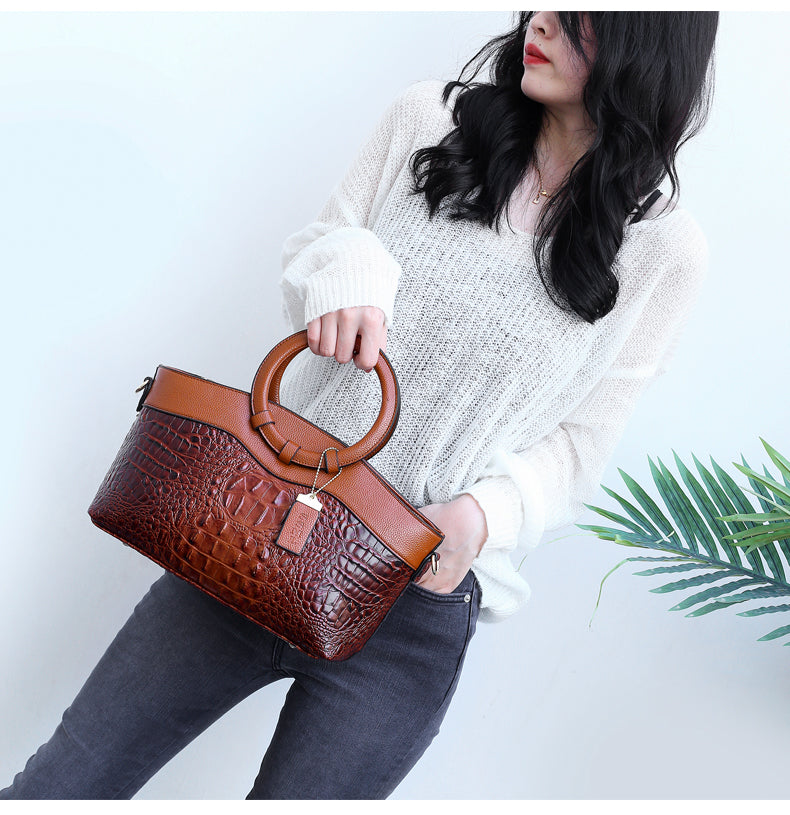 Frances - Classic Heritage Shoulder Bag - Maison Léa &amp; Lou