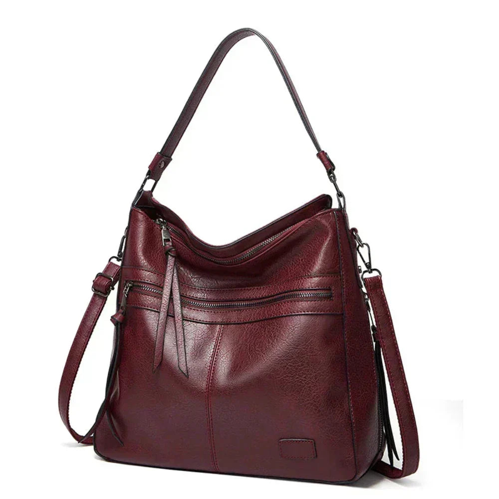 Frances - Exquisite Luxury Leather Handbag - Maison Léa &amp; Lou