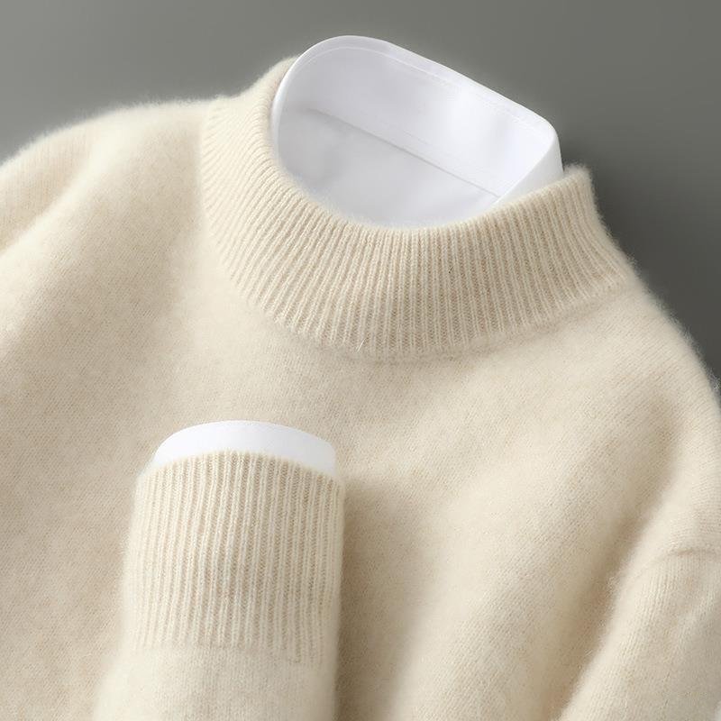 Harrison | Refined Mock-Neck Jumper - Maison Léa & Lou