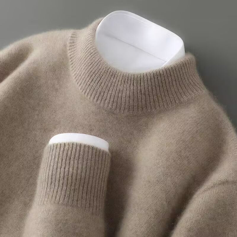 Harrison | Refined Mock-Neck Jumper - Maison Léa & Lou