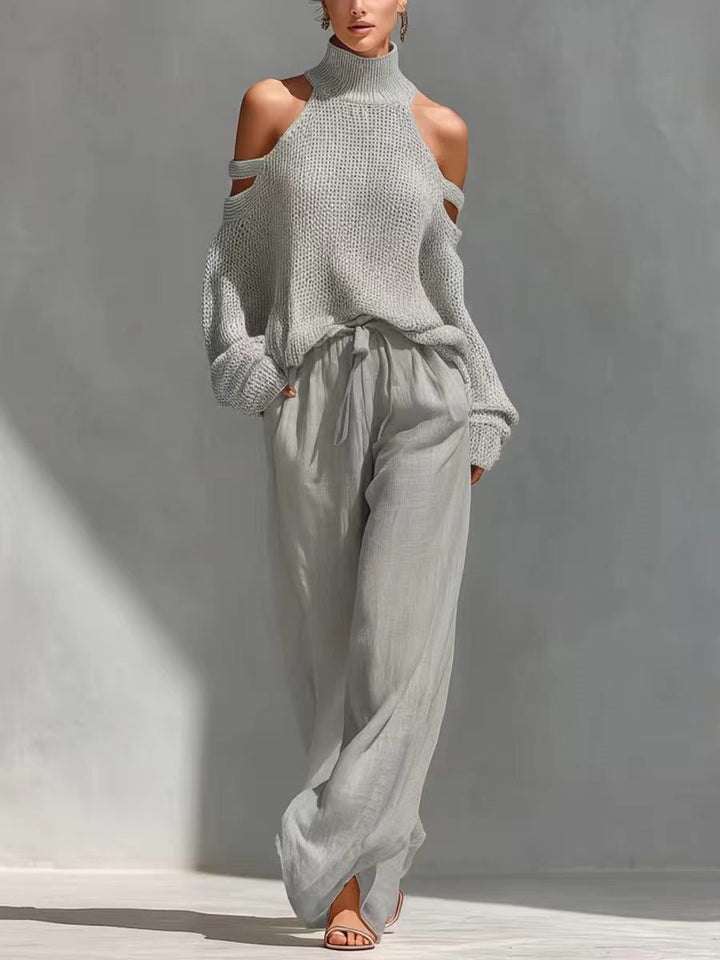 Set di maglia e lino alla moda - Maison Léa &amp; Lou