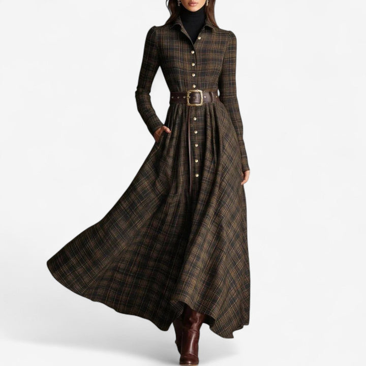 Celene | Vintage Maxi Dress - Maison Léa &amp; Lou