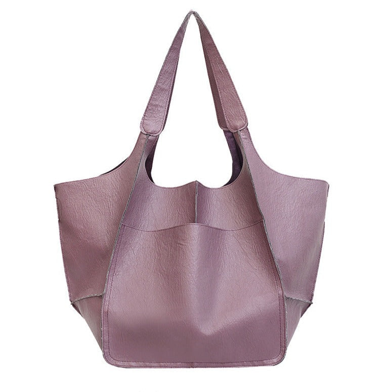 Ruth - Timeless Allure Leather Tote Bag - Maison Léa &amp; Lou