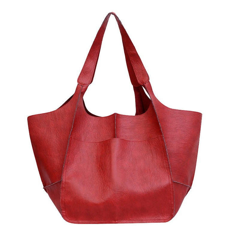 Ruth - Timeless Allure Leather Tote Bag - Maison Léa &amp; Lou