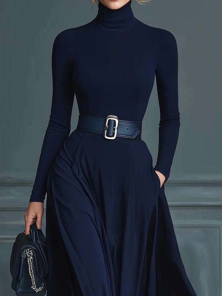 Corliss - High-Neck Maxi Dress - Maison Léa &amp; Lou