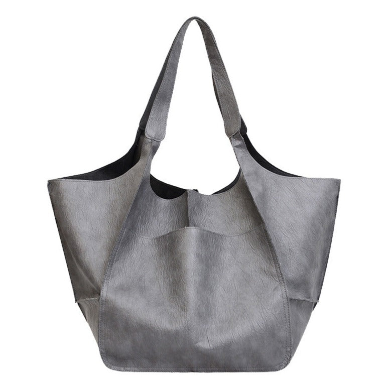 Ruth - Timeless Allure Leather Tote Bag - Maison Léa &amp; Lou
