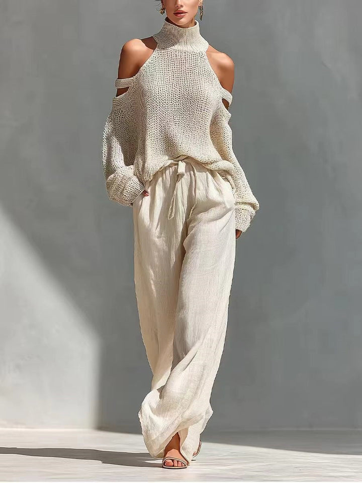 Set di maglia e lino alla moda - Maison Léa &amp; Lou