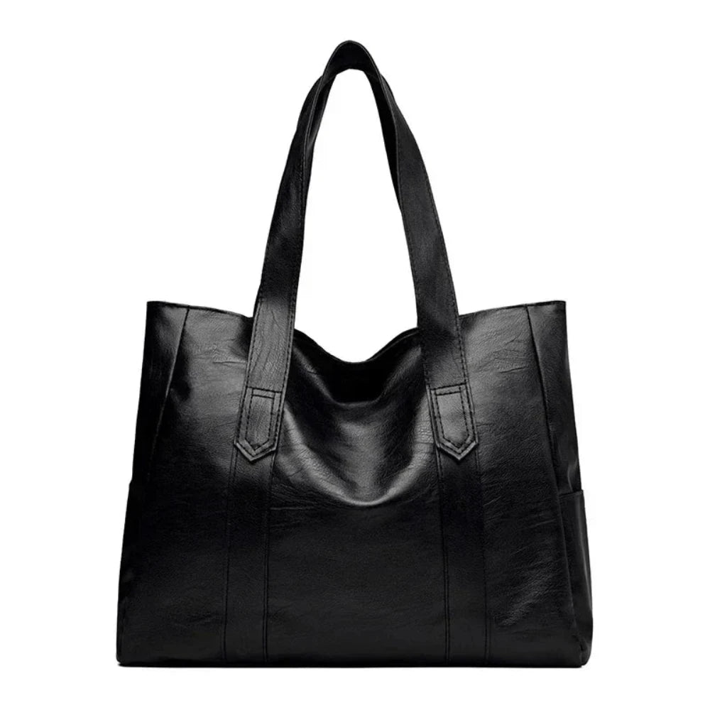 Susan - Minimalist Luxury Leather Shoulder Bag - Maison Léa &amp; Lou