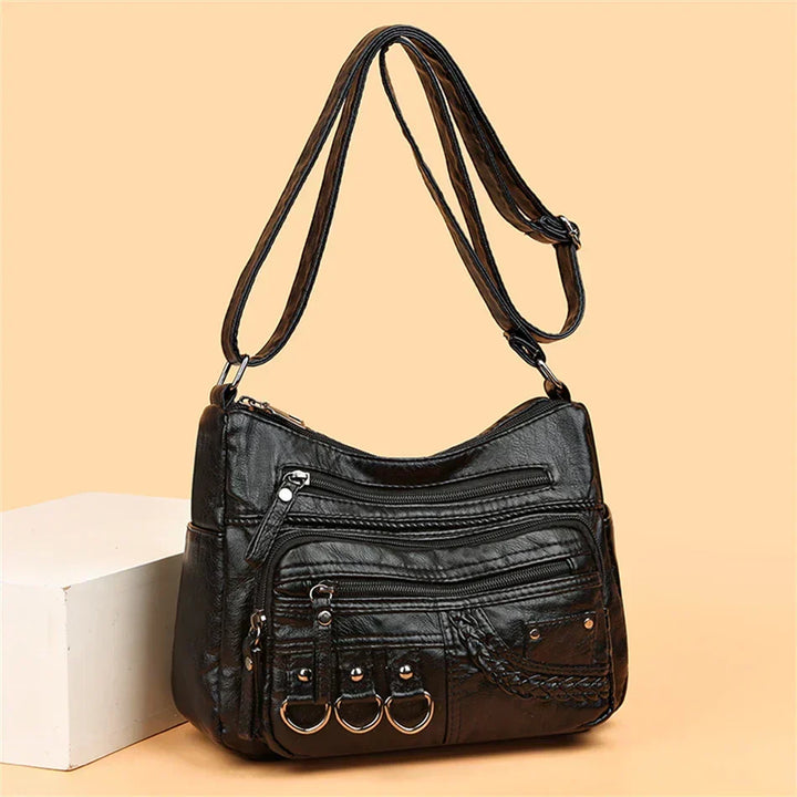Olivia - Vintage Charm Elegant Shoulder Bag - Maison Léa &amp; Lou