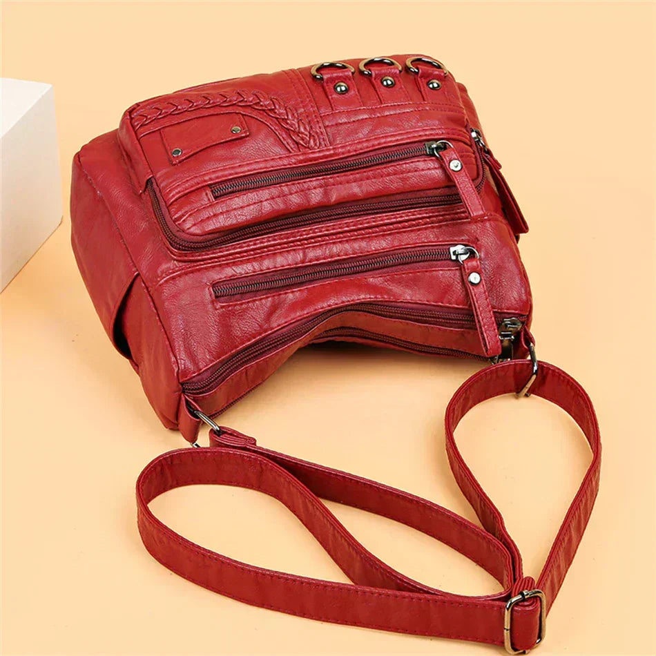 Olivia - Vintage Charm Elegant Shoulder Bag - Maison Léa &amp; Lou
