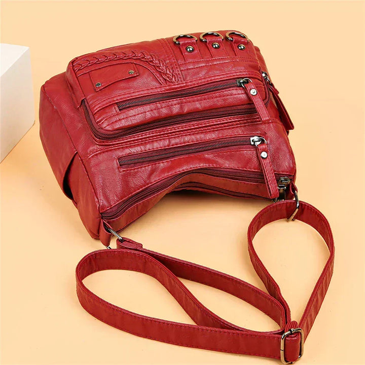 Olivia - Vintage Charm Elegant Shoulder Bag - Maison Léa &amp; Lou