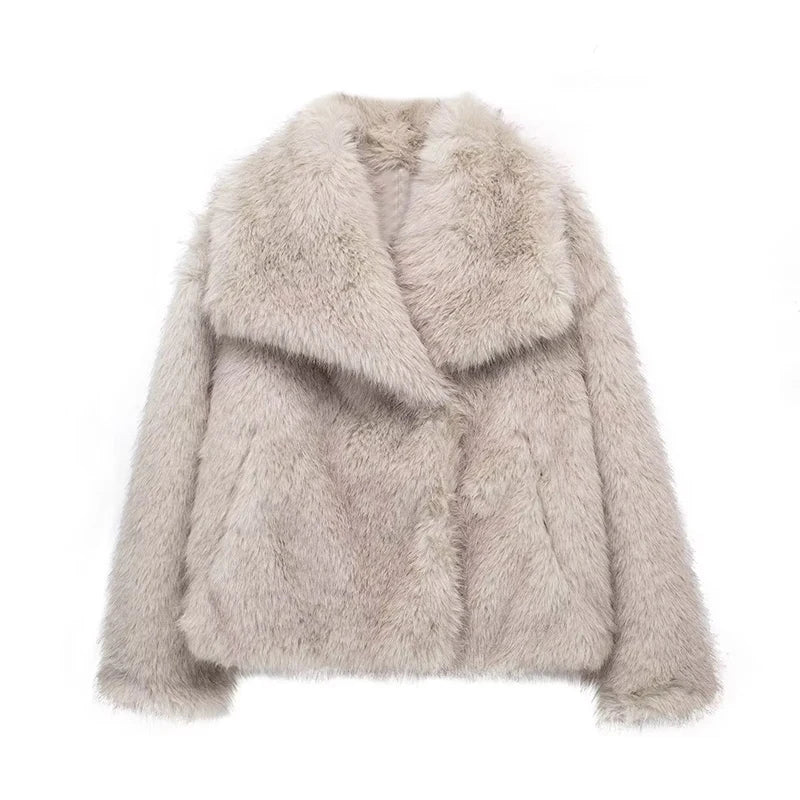 Ella | Luxury Faux Fur Coat - Maison Léa &amp; Lou