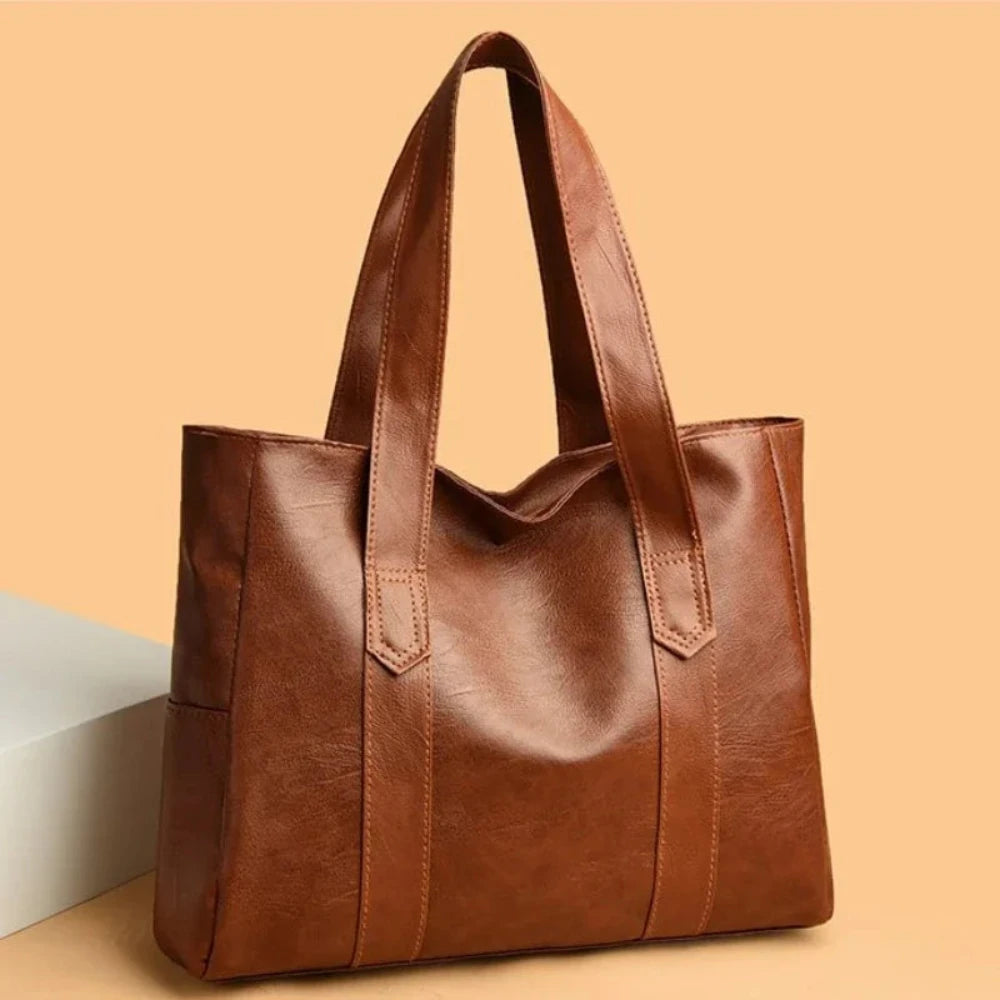 Susan - Minimalist Luxury Leather Shoulder Bag - Maison Léa & Lou