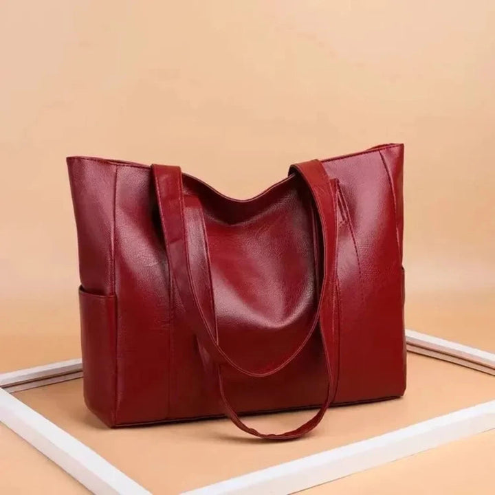 Susan - Minimalist Luxury Leather Shoulder Bag - Maison Léa &amp; Lou