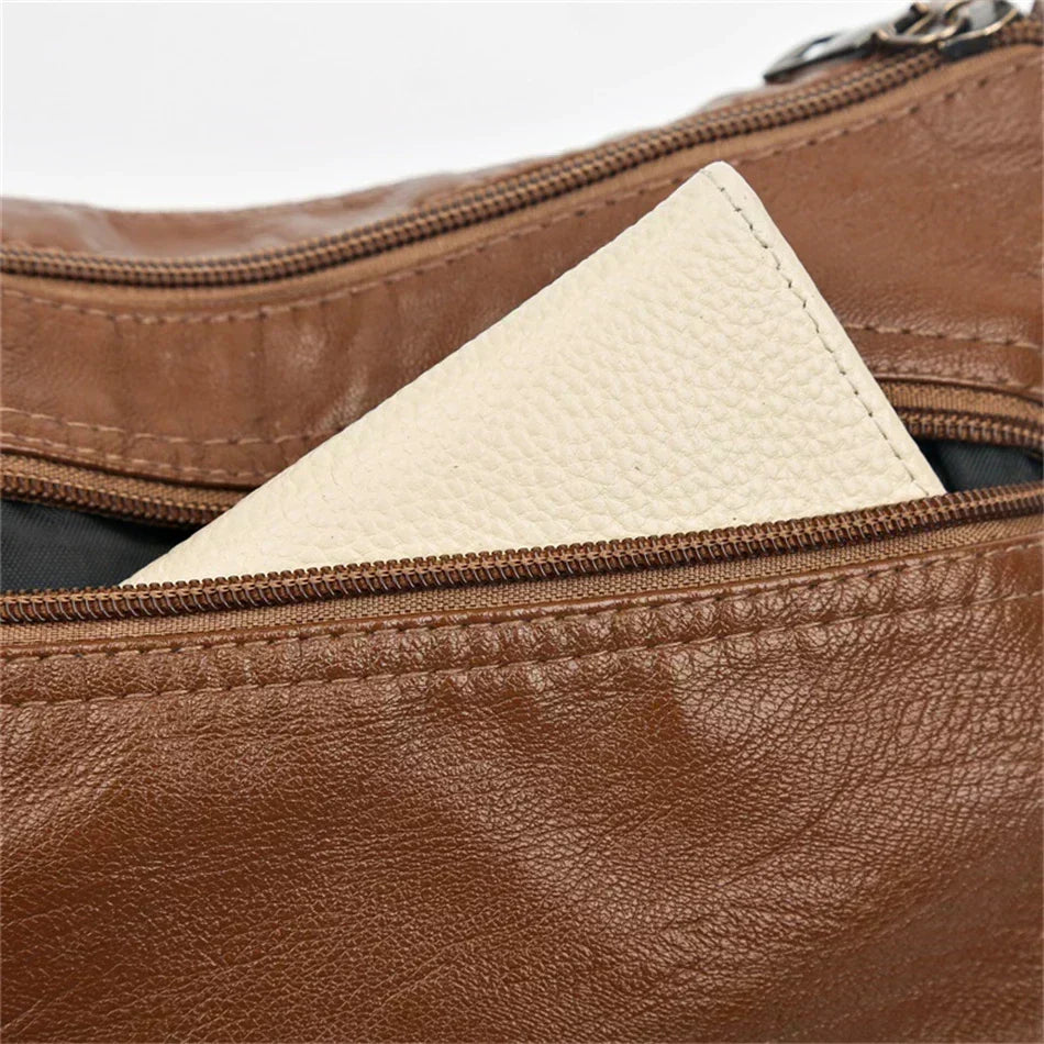 Olivia - Vintage Charm Elegant Shoulder Bag - Maison Léa &amp; Lou