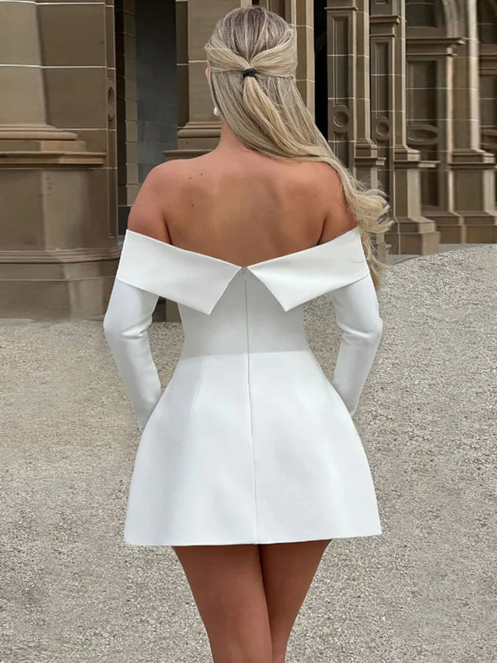 Nyra | Sophisticated Skater Dress - Maison Léa &amp; Lou
