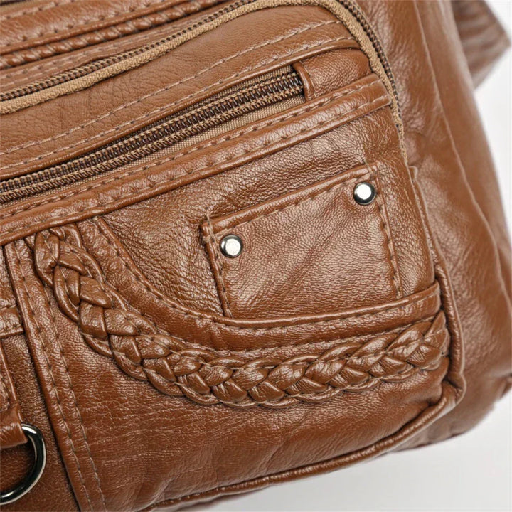 Olivia - Vintage Charm Elegant Shoulder Bag - Maison Léa &amp; Lou