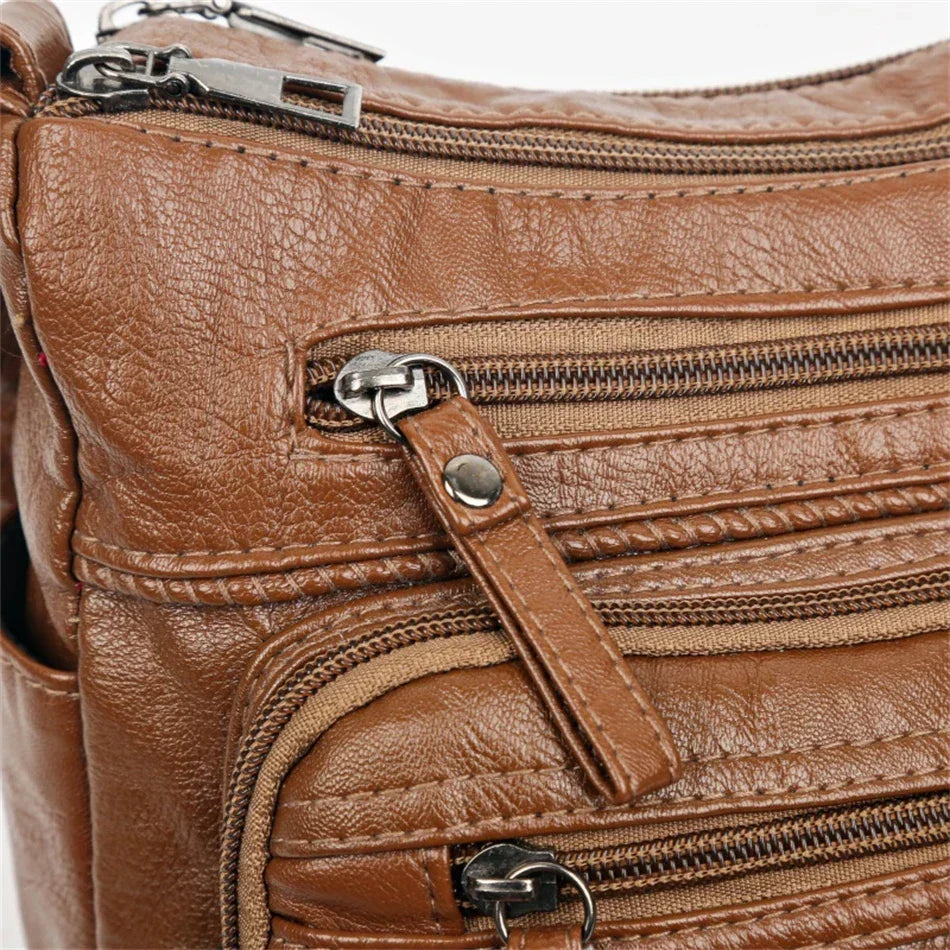 Olivia - Vintage Charm Elegant Shoulder Bag - Maison Léa &amp; Lou