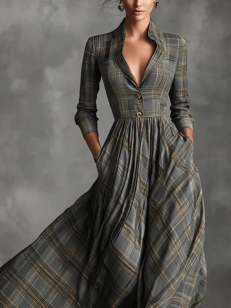 Odessa | Elegant Vintage Dress - Maison Léa &amp; Lou