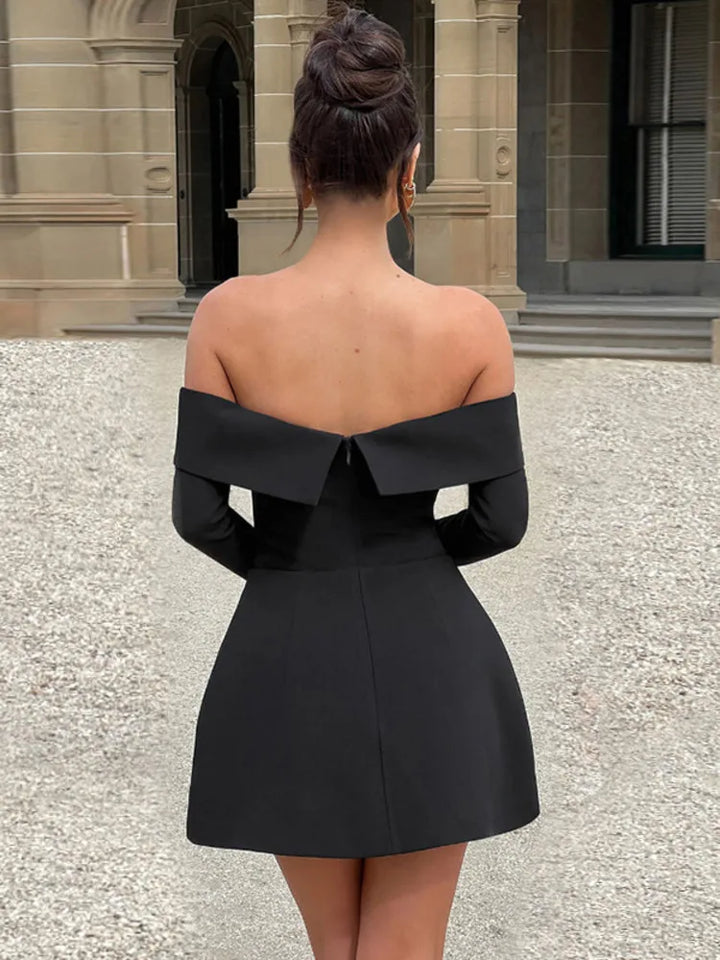 Nyra | Sophisticated Skater Dress - Maison Léa &amp; Lou