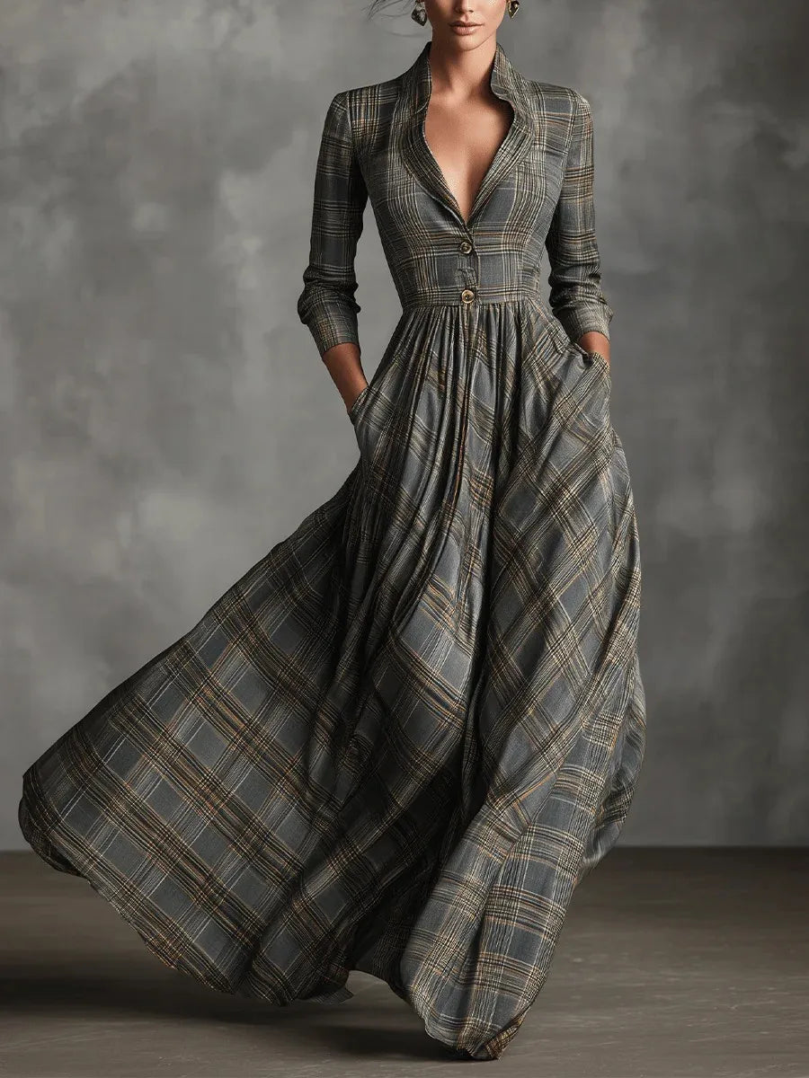 Odessa | Elegant Vintage Dress - Maison Léa &amp; Lou