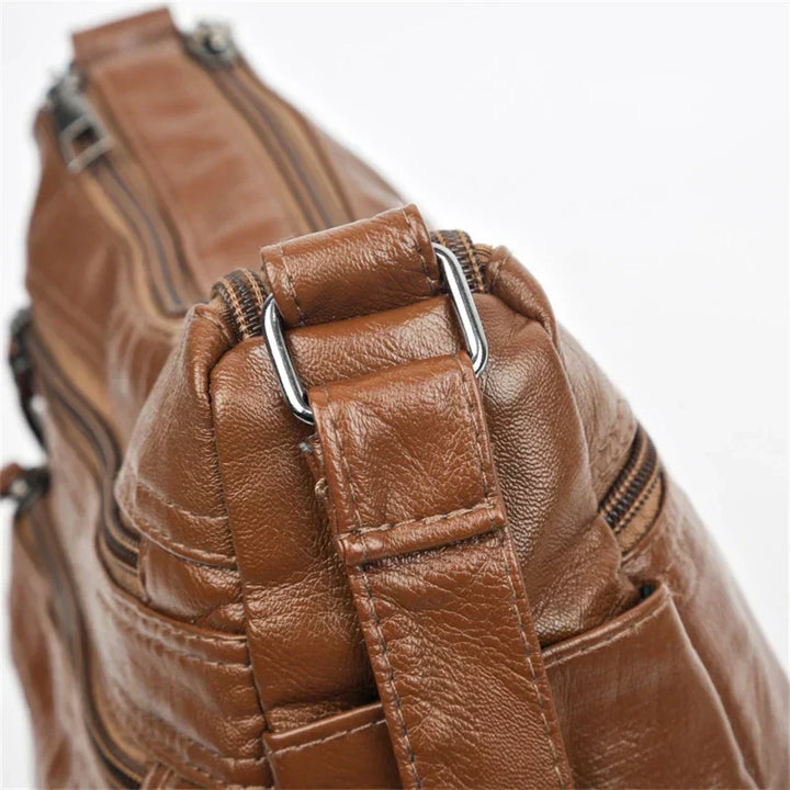 Olivia - Vintage Charm Elegant Shoulder Bag - Maison Léa &amp; Lou