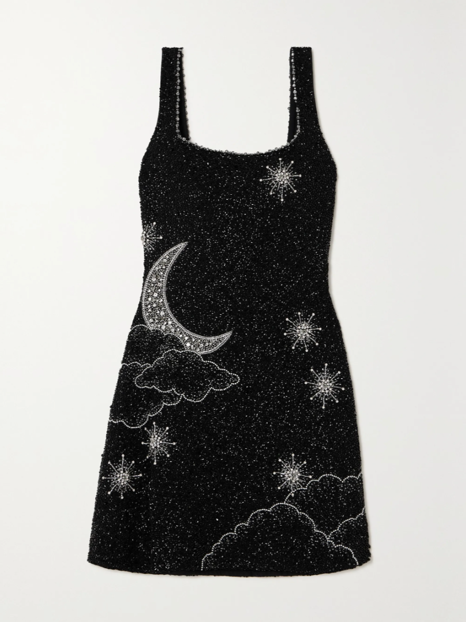Phoebe | Mini Sequin Split Dress - Maison Léa &amp; Lou