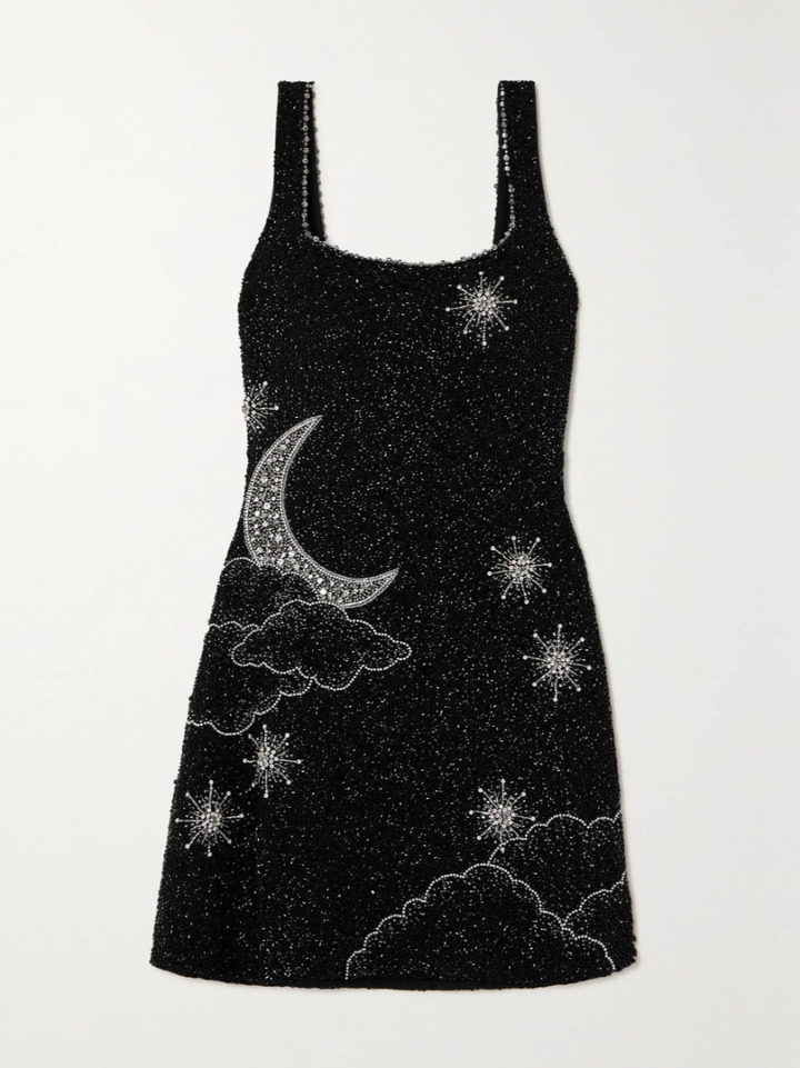 Phoebe | Mini Sequin Split Dress - Maison Léa &amp; Lou