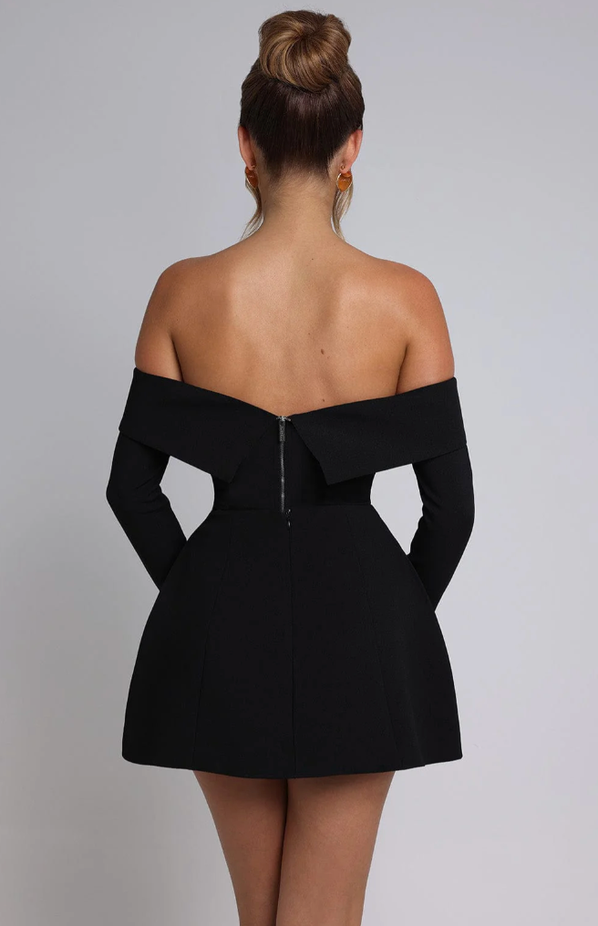Nyra | Sophisticated Skater Dress - Maison Léa & Lou