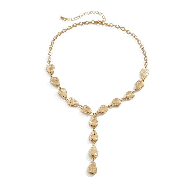 Collana Lariat Ispirata alla Pietra Moderna - Maison Léa &amp; Lou
