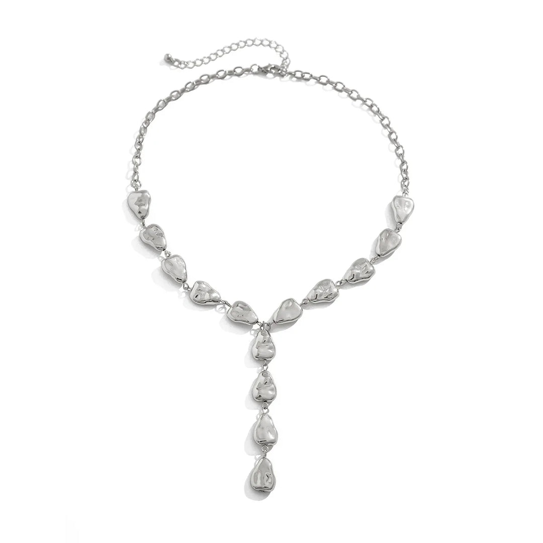Collana Lariat Ispirata alla Pietra Moderna - Maison Léa &amp; Lou