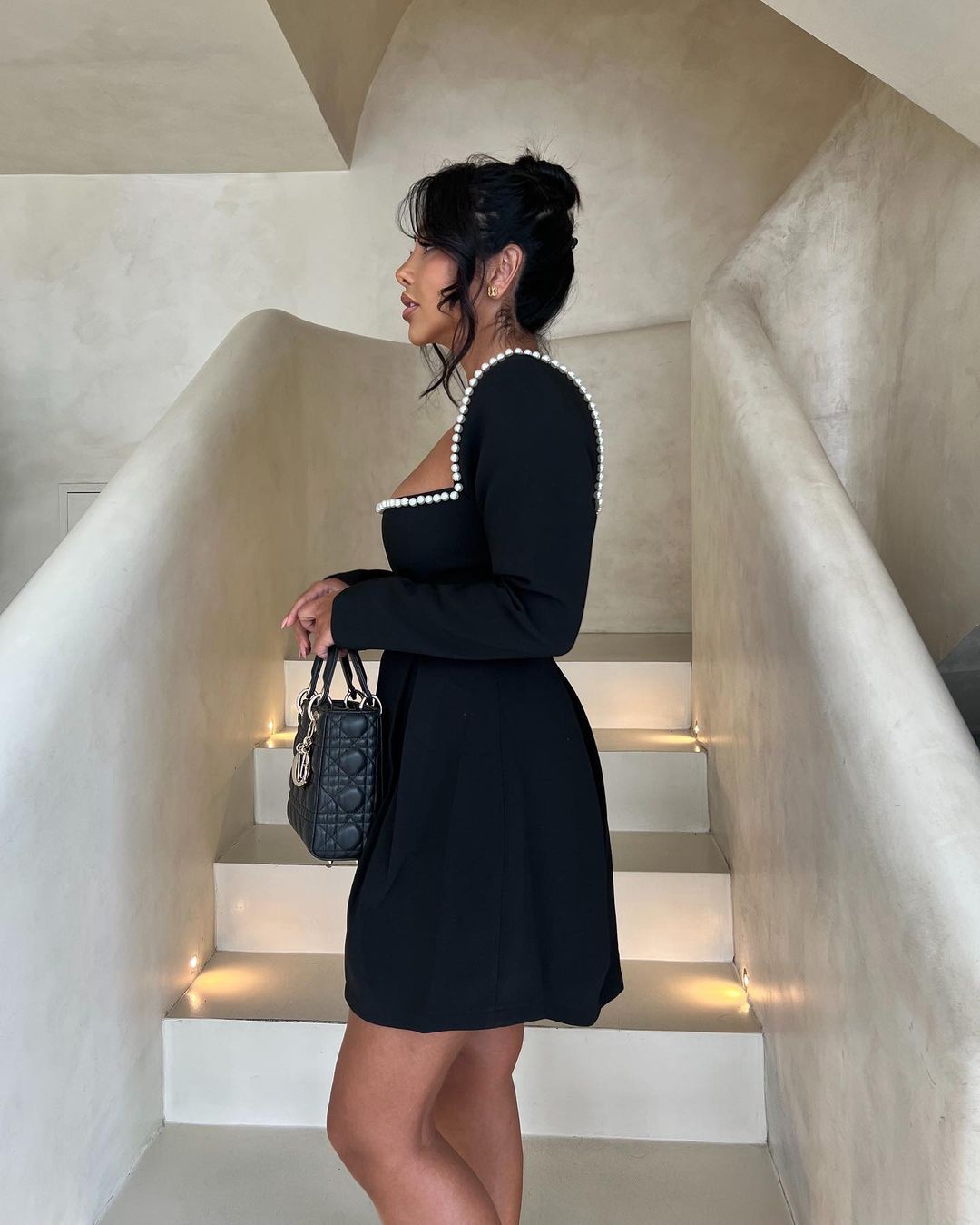 Elliott | Sophisticated Pearl Dress - Maison Léa &amp; Lou