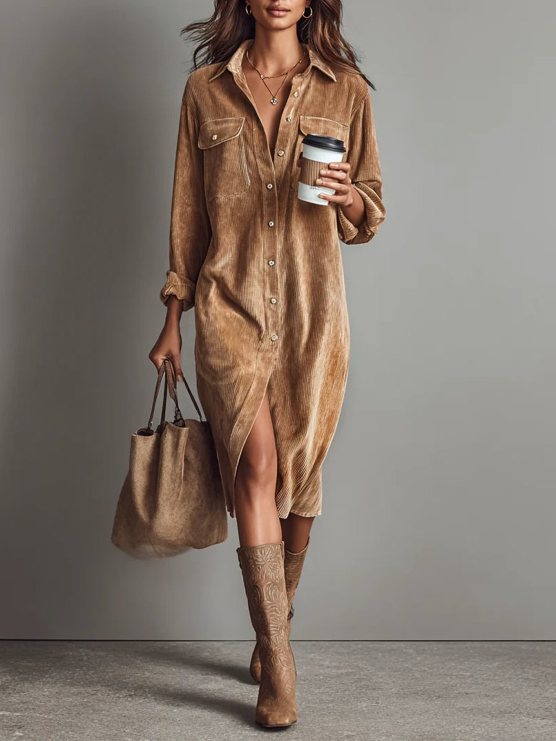 Thalwen | Relaxed Modern Dress - Maison Léa & Lou