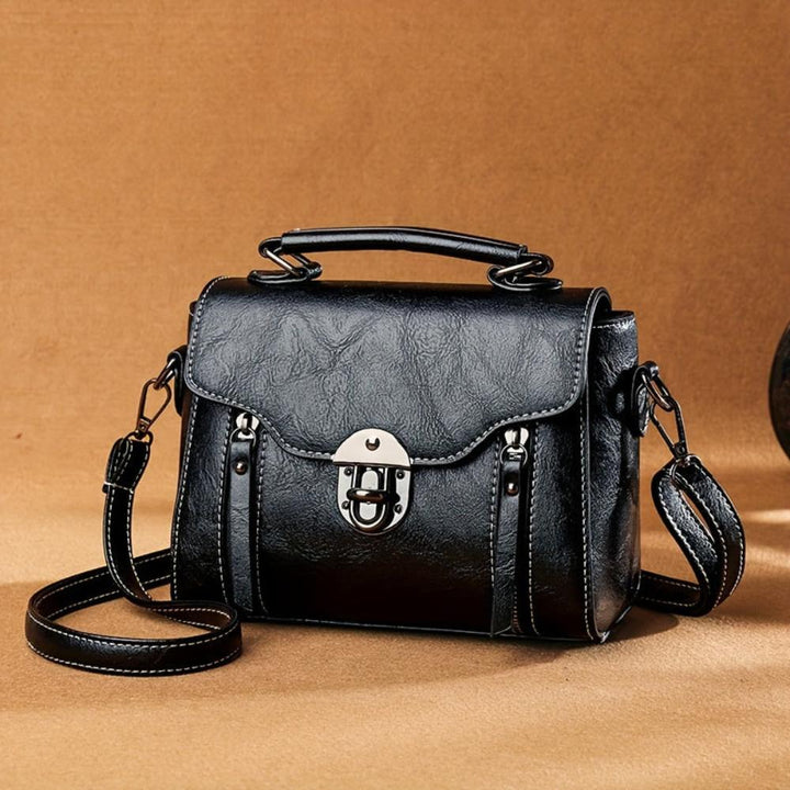 Zoe - Timeless Elegance Leather Shoulder Bag - Maison Léa &amp; Lou