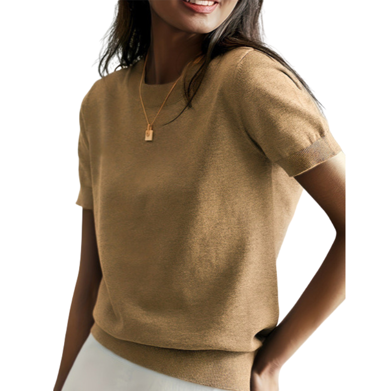 JENNY™ - Classic Round Neck Casual Top