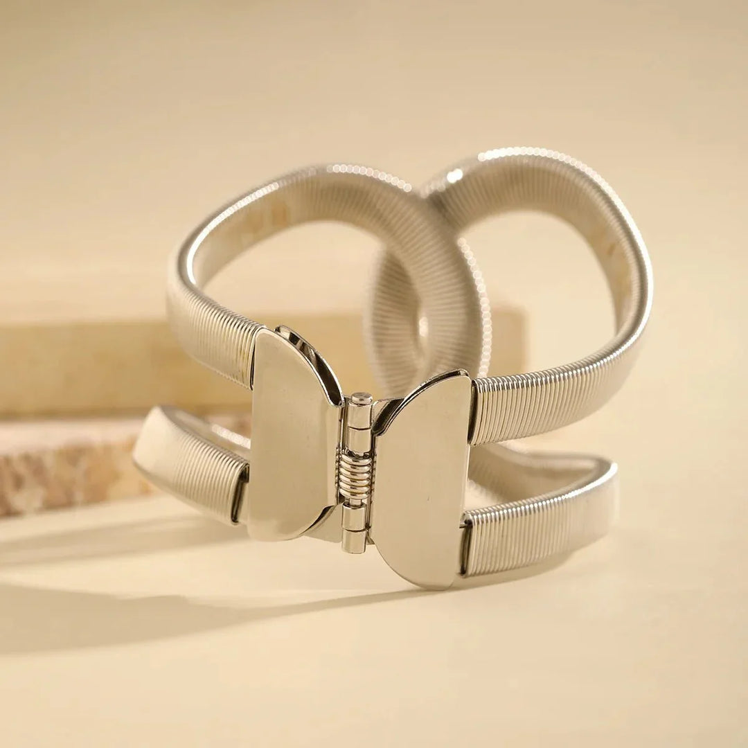 Bracciale a Cuffia Spirale Chunky - Maison Léa &amp; Lou