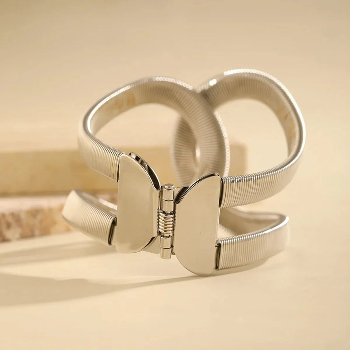 Bracciale a Cuffia Spirale Chunky - Maison Léa &amp; Lou