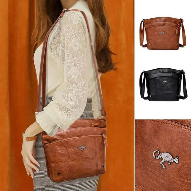 Judith - Signature Elegance Leather Handbag - Maison Léa &amp; Lou
