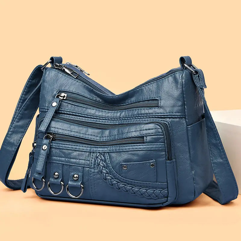 Olivia - Vintage Charm Elegant Shoulder Bag - Maison Léa &amp; Lou