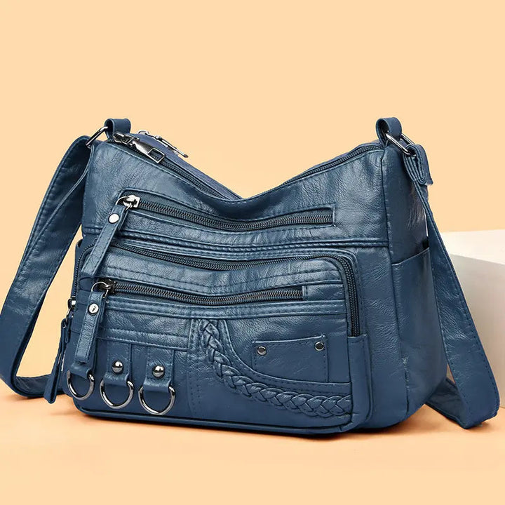 Olivia - Vintage Charm Elegant Shoulder Bag - Maison Léa &amp; Lou