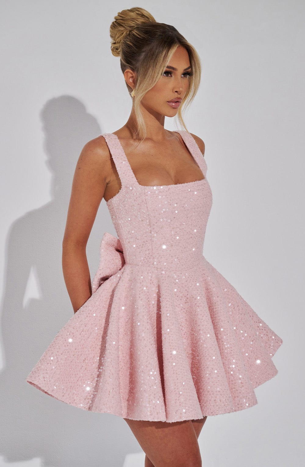 Romy | Dazzling Bow Dress - Maison Léa &amp; Lou