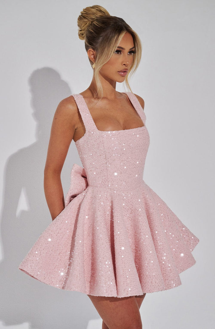 Romy | Dazzling Bow Dress - Maison Léa &amp; Lou