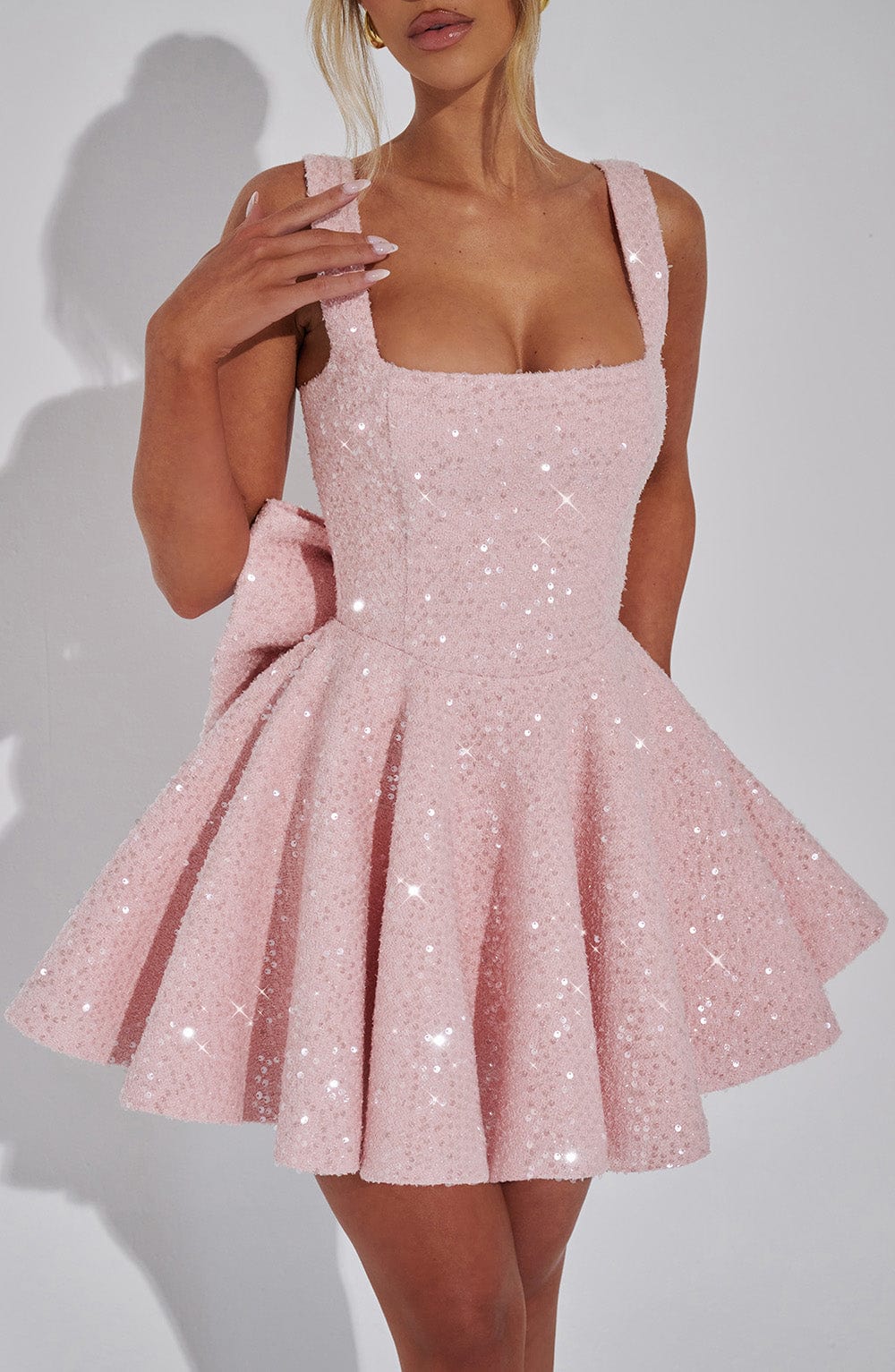 Romy | Dazzling Bow Dress - Maison Léa &amp; Lou