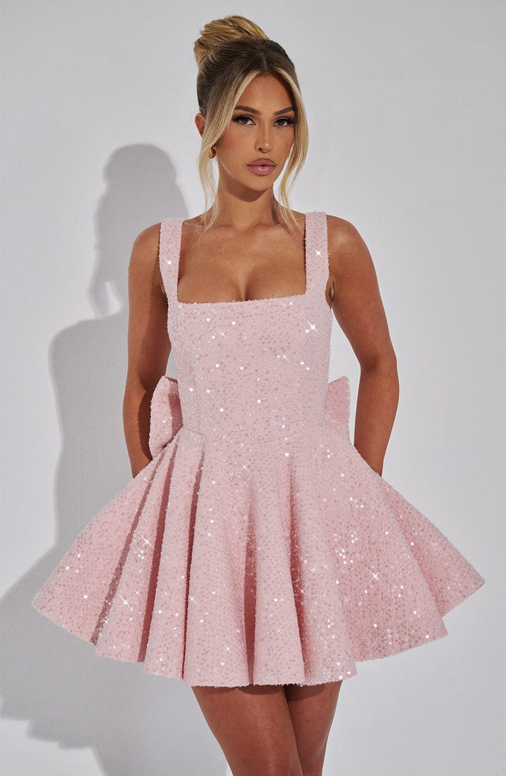 Romy | Dazzling Bow Dress - Maison Léa &amp; Lou