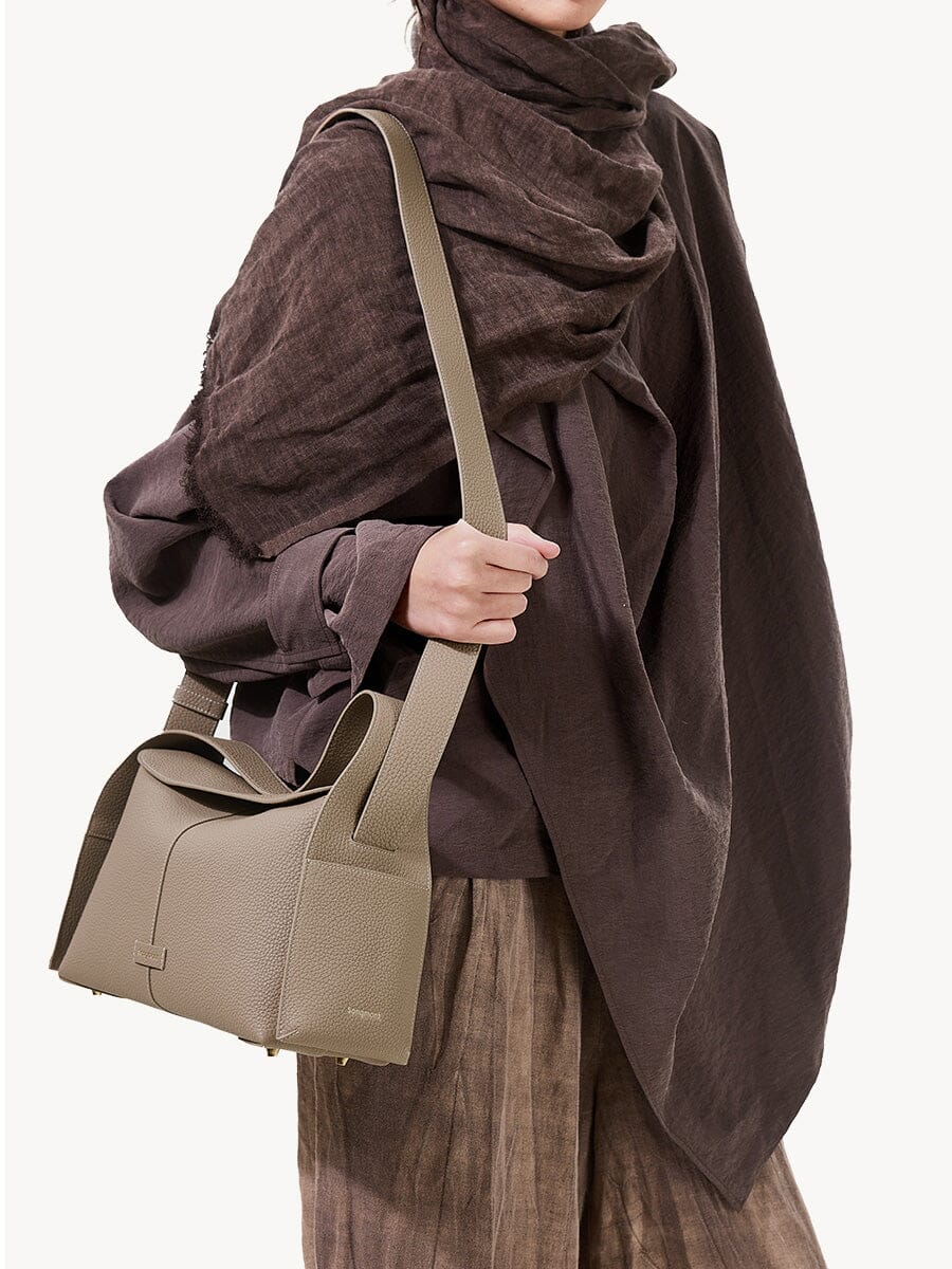 Large Lioré Roof Bag - Cobble - Maison Léa & Lou
