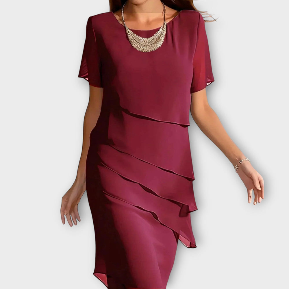 Tessa - Tummy Concealing Dress - Maison Léa & Lou